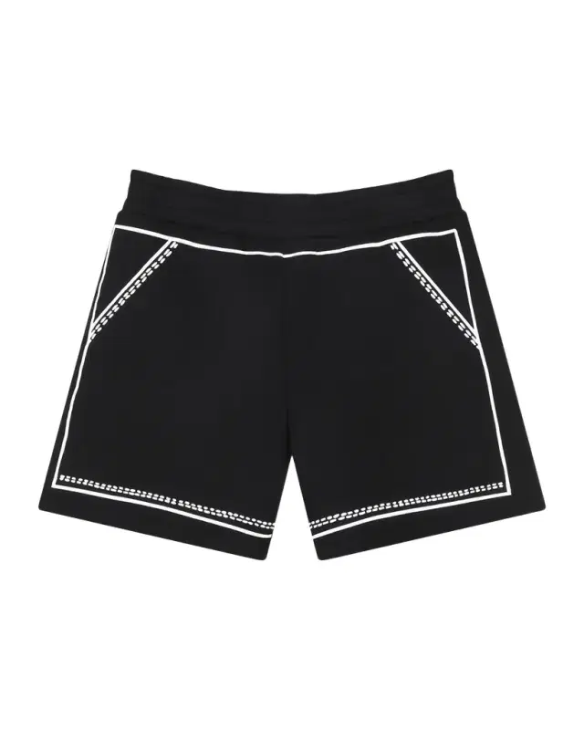 Girl 's Trompe L 'Oeil Shorts, Size -12