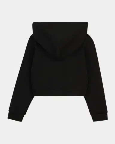 Marc Jacobs Girl's Contrast-Stitched Zip-Front Hoodie, Size 8-12 | Thumbnail 3