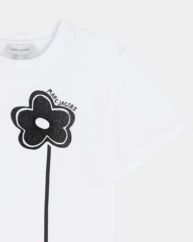 Marc Jacobs Girl's Glittered Daisy Short-Sleeved T-Shirt, Size 4-6 | Thumbnail 5 Marc Jacobs Girl's Glittered Daisy Short-Sleeved T-Shirt, Size 4-6 | Thumbnail 5