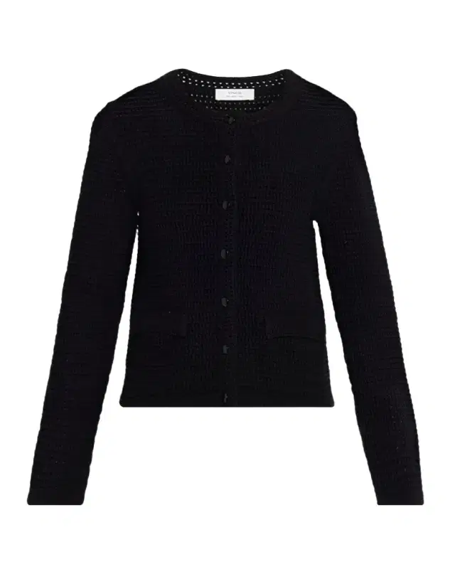 Vince Crochet Cardigan
