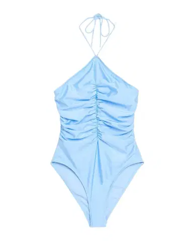 Solid & Striped The Mina Halter One-Piece Swimsuit | Thumbnail 1 Solid & Striped The Mina Halter One-Piece Swimsuit | Thumbnail 1