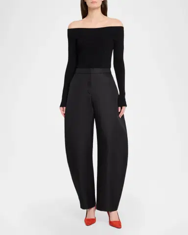 ALAÏA 90mm Suede Slingback Pumps | Thumbnail 2 ALAÏA 90mm Suede Slingback Pumps | Thumbnail 2