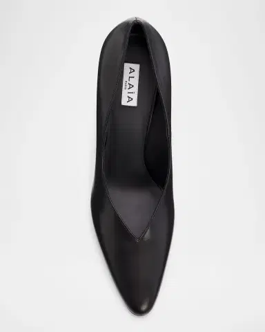 Alaïa 90mm Leather Pumps | Thumbnail 6