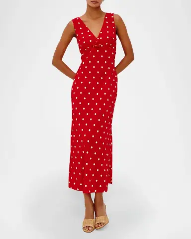 Rails x Giadzy Terena Sleeveless Polka Dot Dress | Thumbnail 2