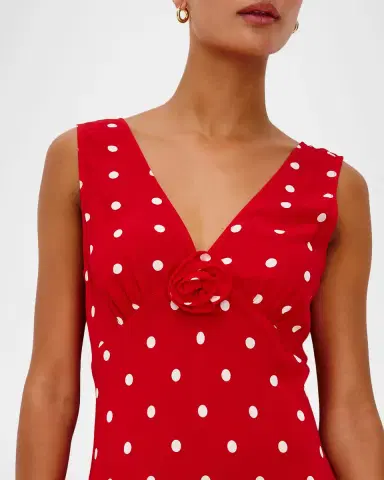 Rails x Giadzy Terena Sleeveless Polka Dot Dress | Thumbnail 5