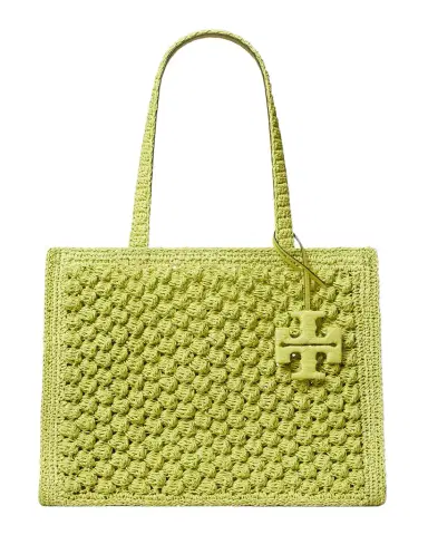Tory Burch Ella Hand-Crocheted Popcorn Tote Bag | Thumbnail 1 Tory Burch Ella Hand-Crocheted Popcorn Tote Bag | Thumbnail 1