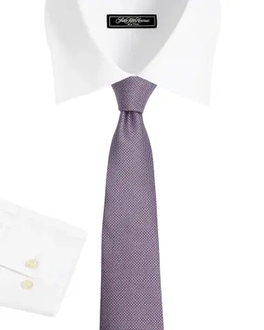 Isaia Men's Diamond-Print Silk Tie | Thumbnail 1 Isaia Men's Diamond-Print Silk Tie | Thumbnail 1