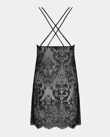 Lise Charmel Diva Glamour Scalloped Lace Baby Doll | Thumbnail 4