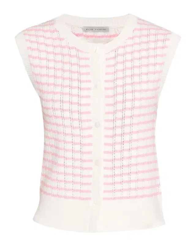 The Dana Sleeveless Striped Sweater