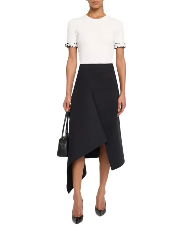 The Rose Ruffle Short-Sleeve Shirt