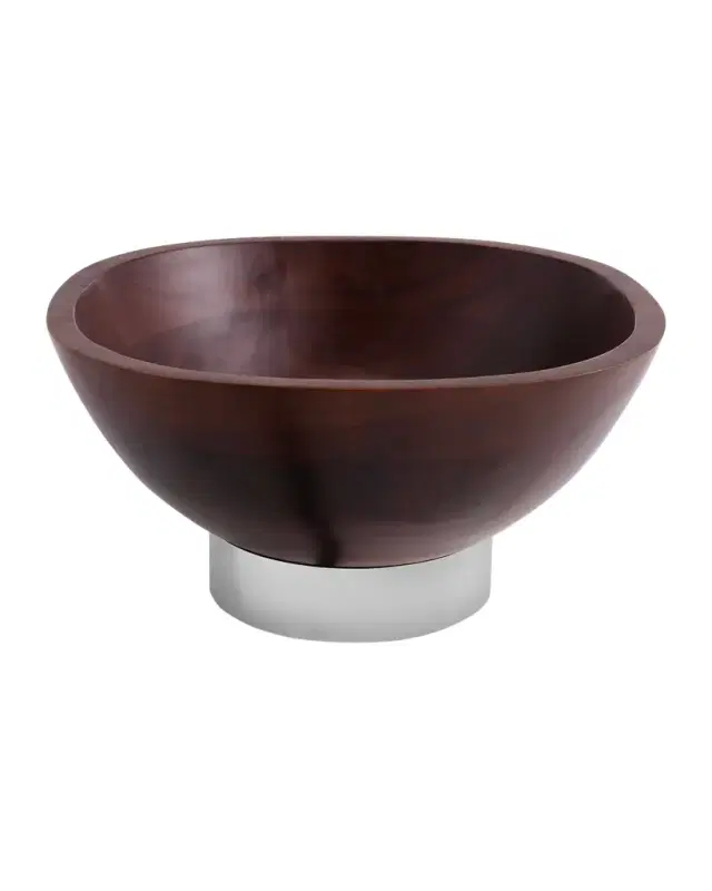 Michael Aram Reflective Wood Salad Bowl