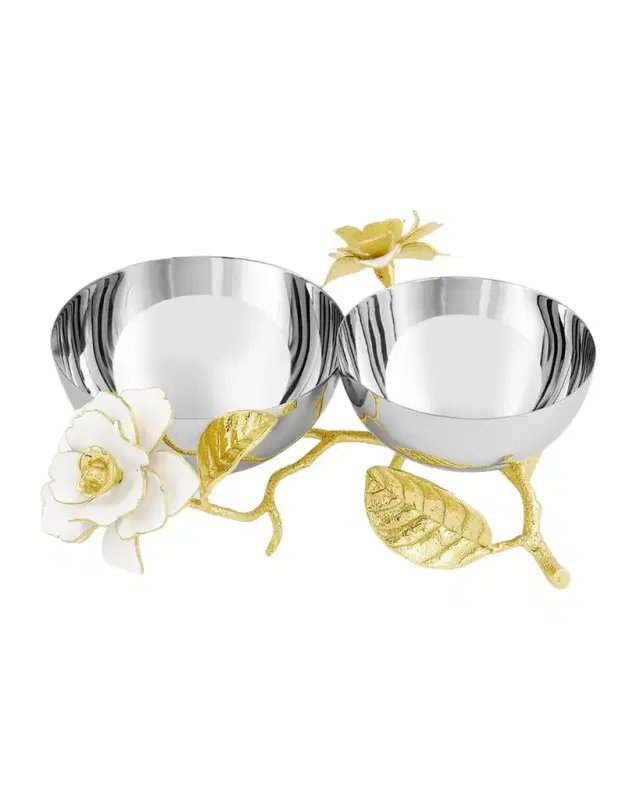 Michael Aram Gardenia Double Dish