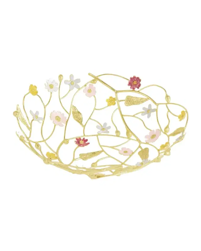 Michael Aram Wildflower Bread Basket