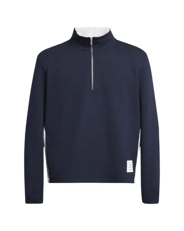 Thom Browne Men's Terry Quarter-Zip Sweatshirt