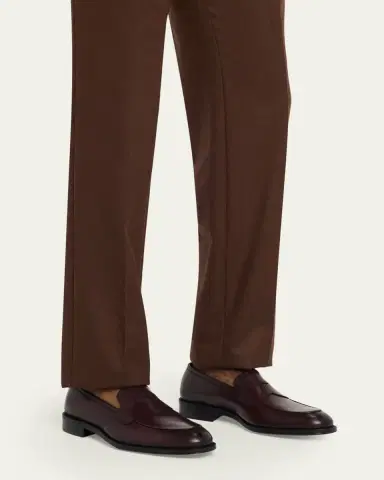 Ferragamo Men's Touring Originali Leather Penny Loafers | Thumbnail 2 Ferragamo Men's Touring Originali Leather Penny Loafers | Thumbnail 2