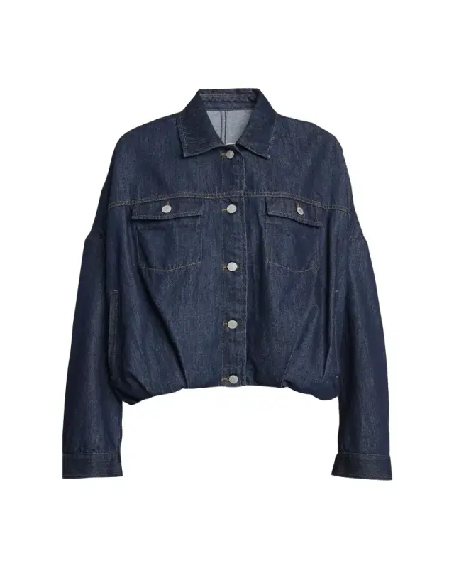Dries Van Noten Denim Bubble Jacket