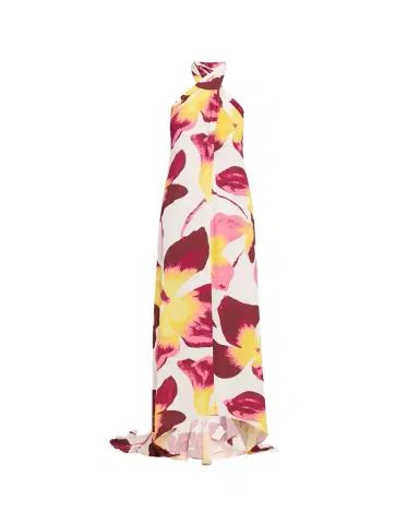 Diane von Furstenberg Tamsin Backless Floral-Print Halter Maxi Dress | Thumbnail 1 Diane von Furstenberg Tamsin Backless Floral-Print Halter Maxi Dress | Thumbnail 1
