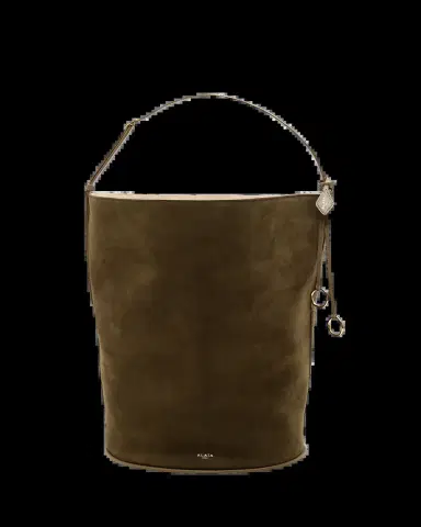 ALAÏA Large Suede Hobo Bag | Thumbnail 2
