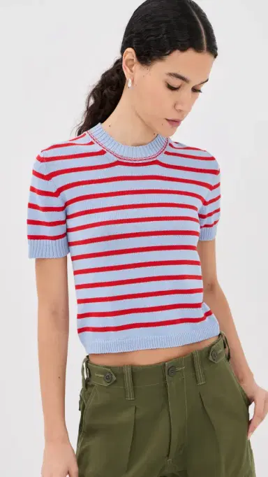 Daughter & Breton Knit Tee | Thumbnail 2 Daughter & Breton Knit Tee | Thumbnail 2