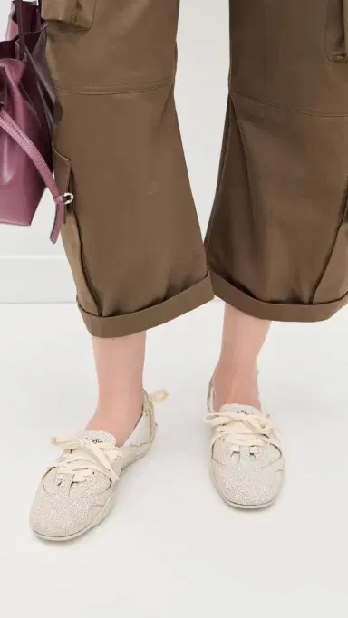 Acne Studios Bilaria Bow Sneakers Off White | Thumbnail 5 Acne Studios Bilaria Bow Sneakers Off White | Thumbnail 5