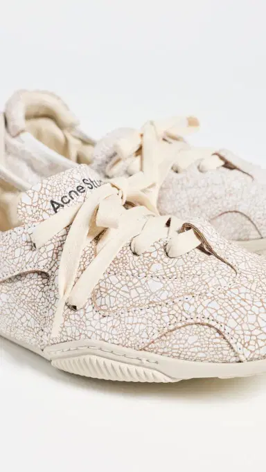 Acne Studios Bilaria Bow Sneakers Off White | Thumbnail 6 Acne Studios Bilaria Bow Sneakers Off White | Thumbnail 6