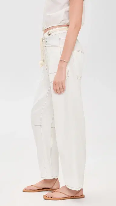 LIONESS Rush Hour Jeans Porcelain M | Thumbnail 4