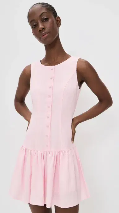 Wayf Martini Mini Dress Light Pink | Thumbnail 2 Wayf Martini Mini Dress Light Pink | Thumbnail 2