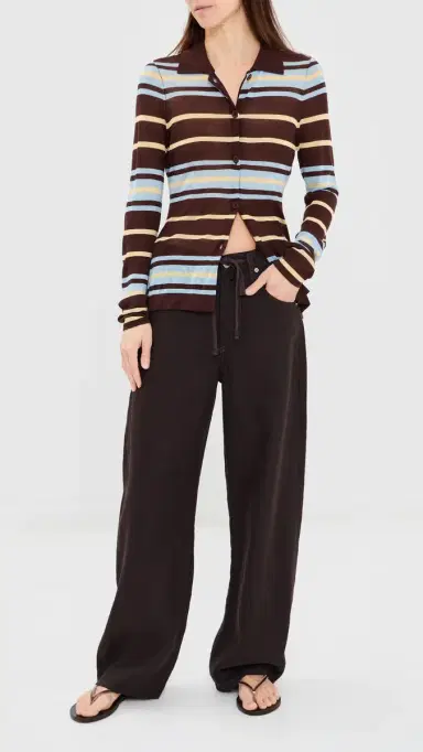 Citizens of Humanity Petite Brynn Linen Pants Chocolate | Thumbnail 5 Citizens of Humanity Petite Brynn Linen Pants Chocolate | Thumbnail 5