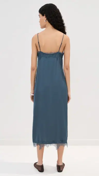 LE BOP Amara atin Dress Navy | Thumbnail 4