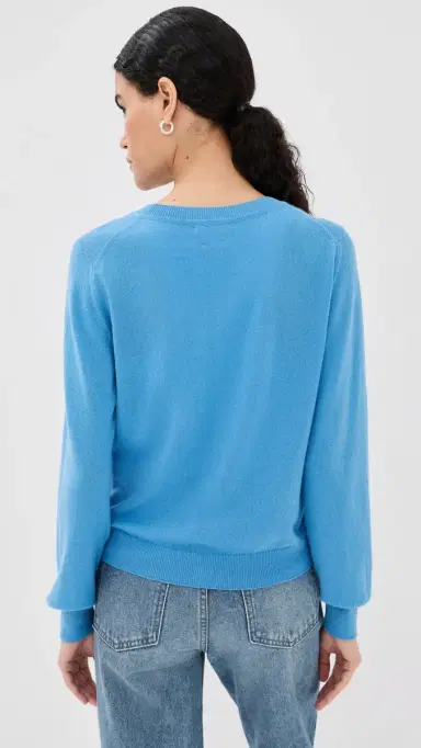 Daughter & Enya Cashmere Cardigan Blue | Thumbnail 4 Daughter & Enya Cashmere Cardigan Blue | Thumbnail 4