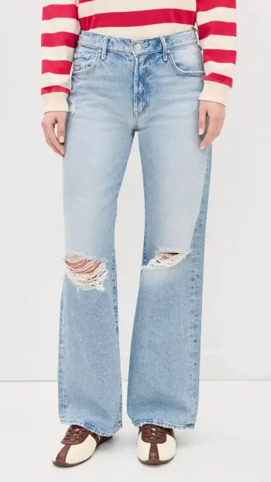 Mother The Mid Rise Maven Sneak Jeans | Thumbnail 2 Mother The Mid Rise Maven Sneak Jeans | Thumbnail 2