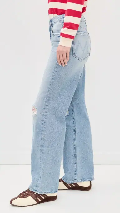Mother The Mid Rise Maven Sneak Jeans | Thumbnail 4 Mother The Mid Rise Maven Sneak Jeans | Thumbnail 4