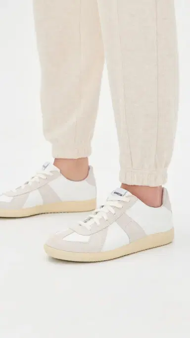 Novesta Gat All Leather Sneakers White/Transparent | Thumbnail 3 Novesta Gat All Leather Sneakers White/Transparent | Thumbnail 3
