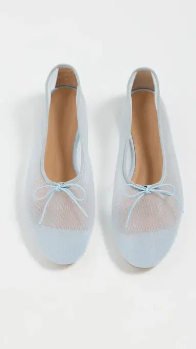 Mansur Gavriel Dream Ballerina Flats Baby Blue | Thumbnail 5