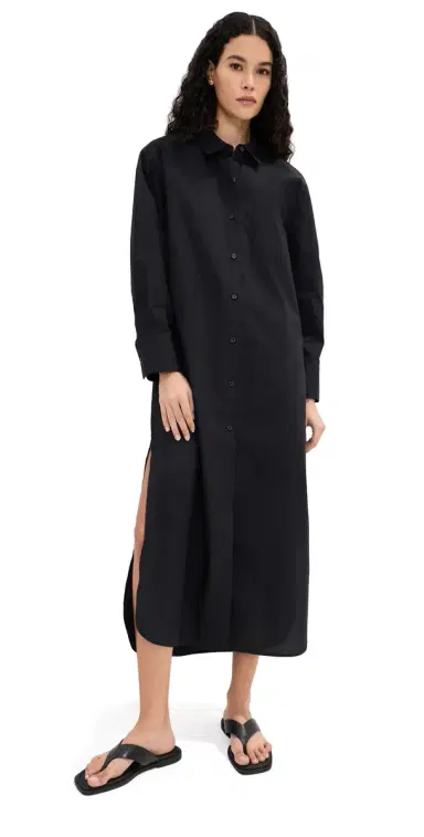 LE BOP Elliot Poplin Dress Black S | Thumbnail 1 LE BOP Elliot Poplin Dress Black S | Thumbnail 1
