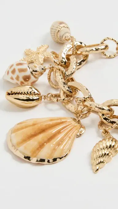 Ettika Mermaid Tears 18k Gold Plated Bracelet Gold One Size | Thumbnail 4
