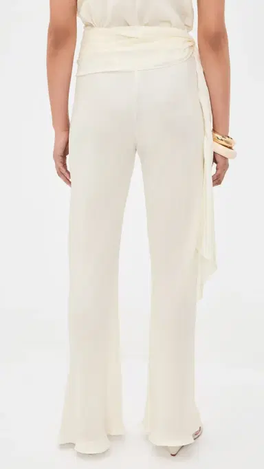 ViX Paula Hermanny x Rosie Huntington-Whiteley Rosie Pants Off White | Thumbnail 3