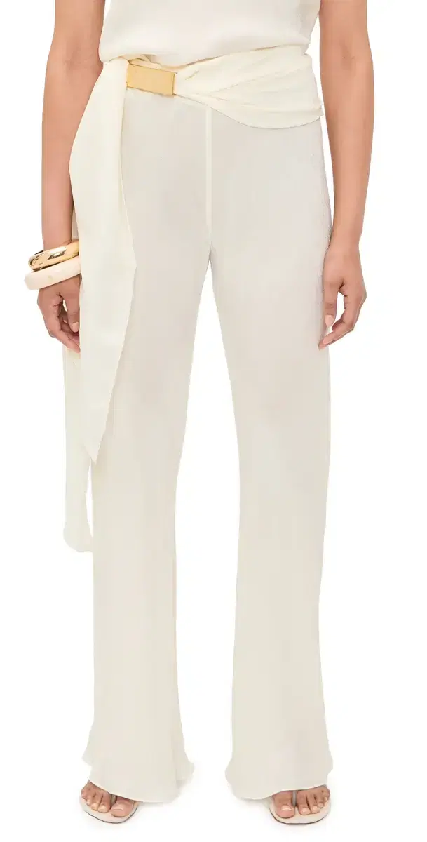 x Rosie Huntington-Whiteley Rosie Pants Off White