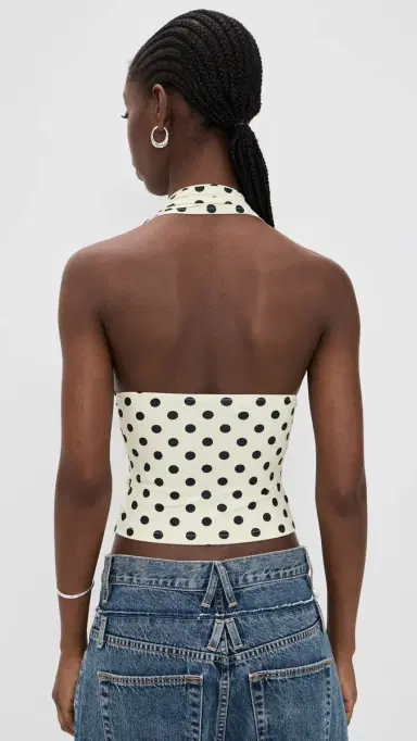 LIONESS Safari Halter Top Moonlight Polka L | Thumbnail 3
