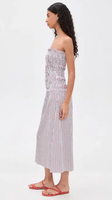 Faithfull Amalita Midi Dress | Thumbnail 4 Faithfull Amalita Midi Dress | Thumbnail 4