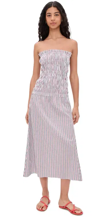 Faithfull Amalita Midi Dress | Thumbnail 1 Faithfull Amalita Midi Dress | Thumbnail 1