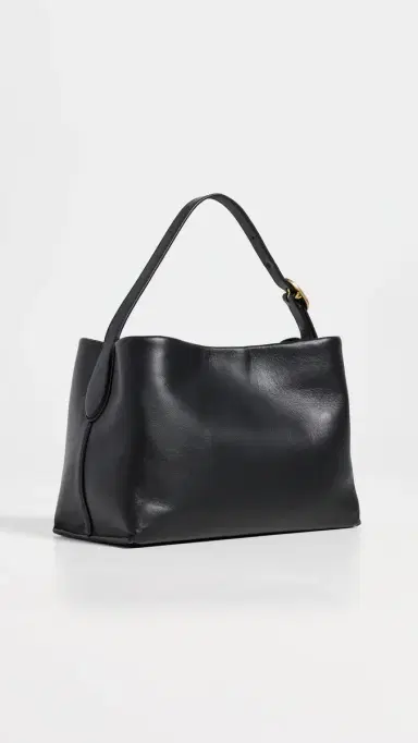 Vince Plonge Vivian Small Hobo Bag Black One Size | Thumbnail 4