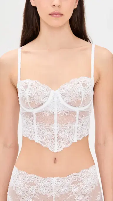 Skarlett Blue Captivate Cropped Camisole White S | Thumbnail 2