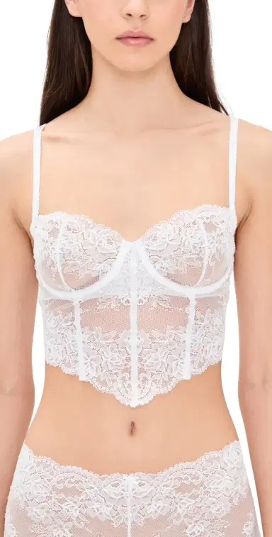 Skarlett Blue Captivate Cropped Camisole White S | Thumbnail 1