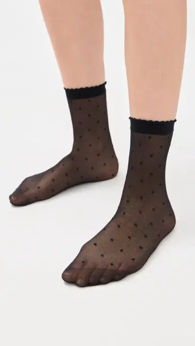 FALKE Dot 15 DEN Anklet Socks Black 35-38 | Thumbnail 2