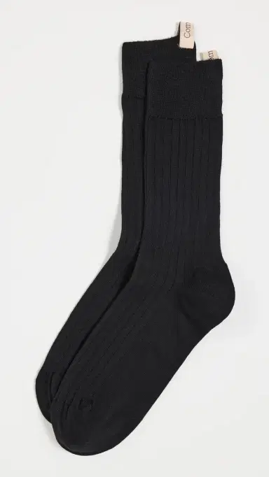 Comme Si The Yves Socks Black 35-38 | Thumbnail 2