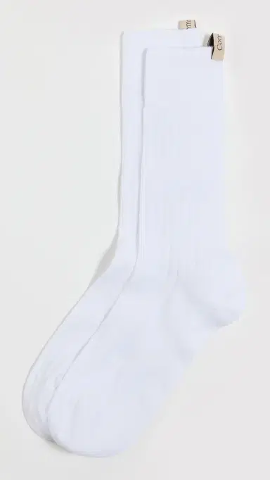 Comme Si The Yves Socks White | Thumbnail 2