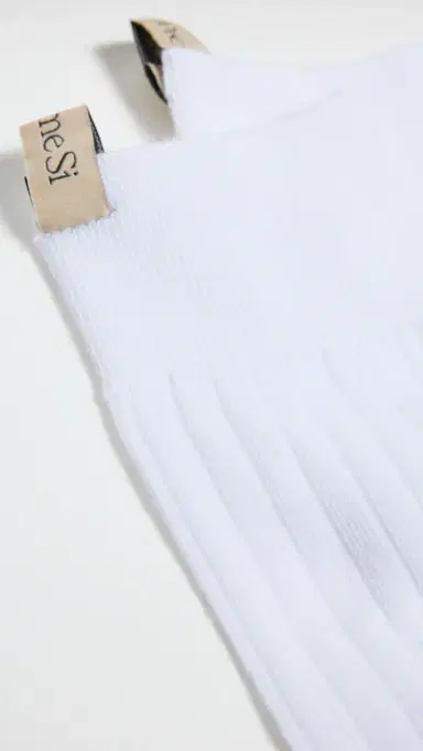 Comme Si The Yves Socks White | Thumbnail 3