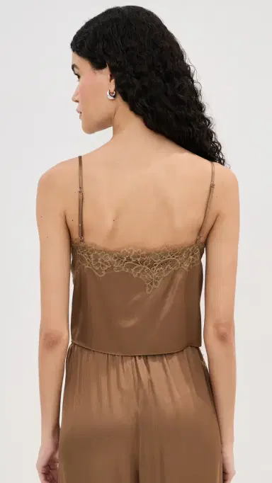 LE BOP Sienna Satin Top Hazelnut | Thumbnail 3