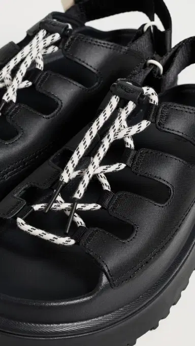 UGG Goldenglow Toggle Sandals Black | Thumbnail 6